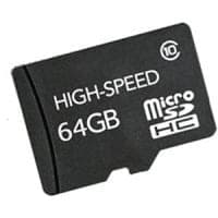 MicroSD Memory Card 64GB Class 10