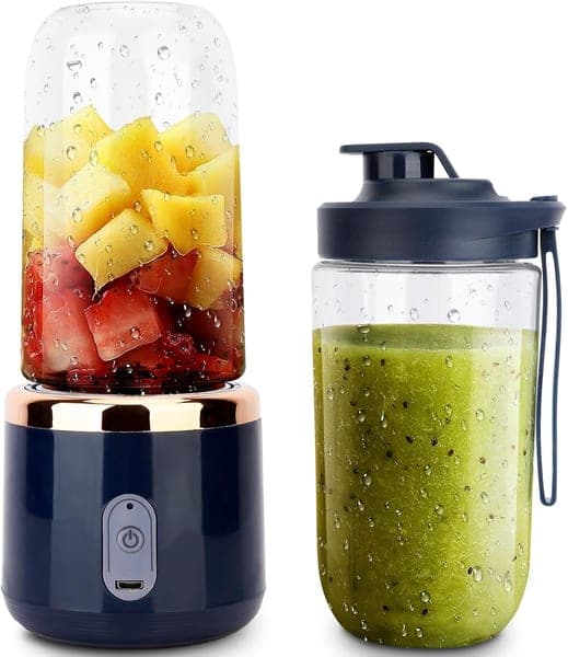 Electric Mini Juice Blender (Portable, USB Rechargeable)