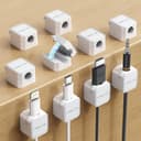 Magnetic Cable Organizer Cord Management Clips 10-Pack 1