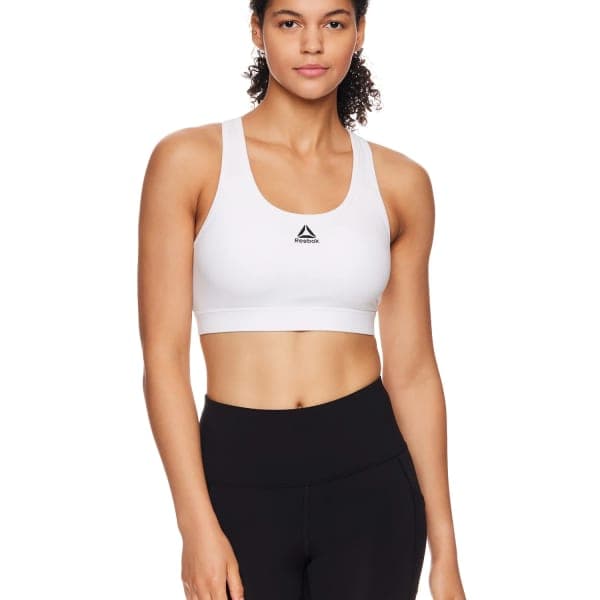 Padded Sports Bra Medium Impact Removable Cups