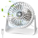 USB Mini Desk Fan Dual-Mode 3-Speed Quiet Office 1