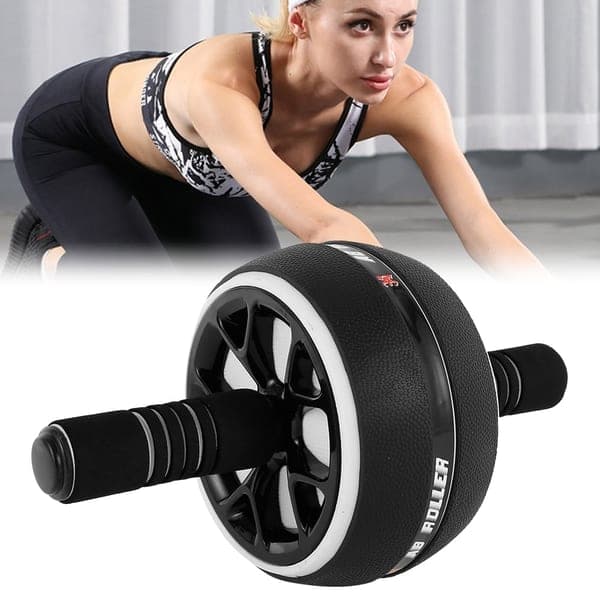 Ab Roller Wheel Core Trainer with Knee Pad