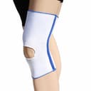 Knee Compression Sleeve Pair Patella Support Anti-Slip 1