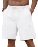 Men's Cargo Shorts (Cotton, Multi-Pocket) 1