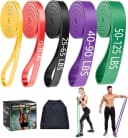 Resistance Bands Set (5 Levels, with Bag) 1