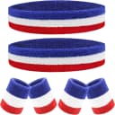 Wrist Sweatbands & Headband Set (Sports) 1