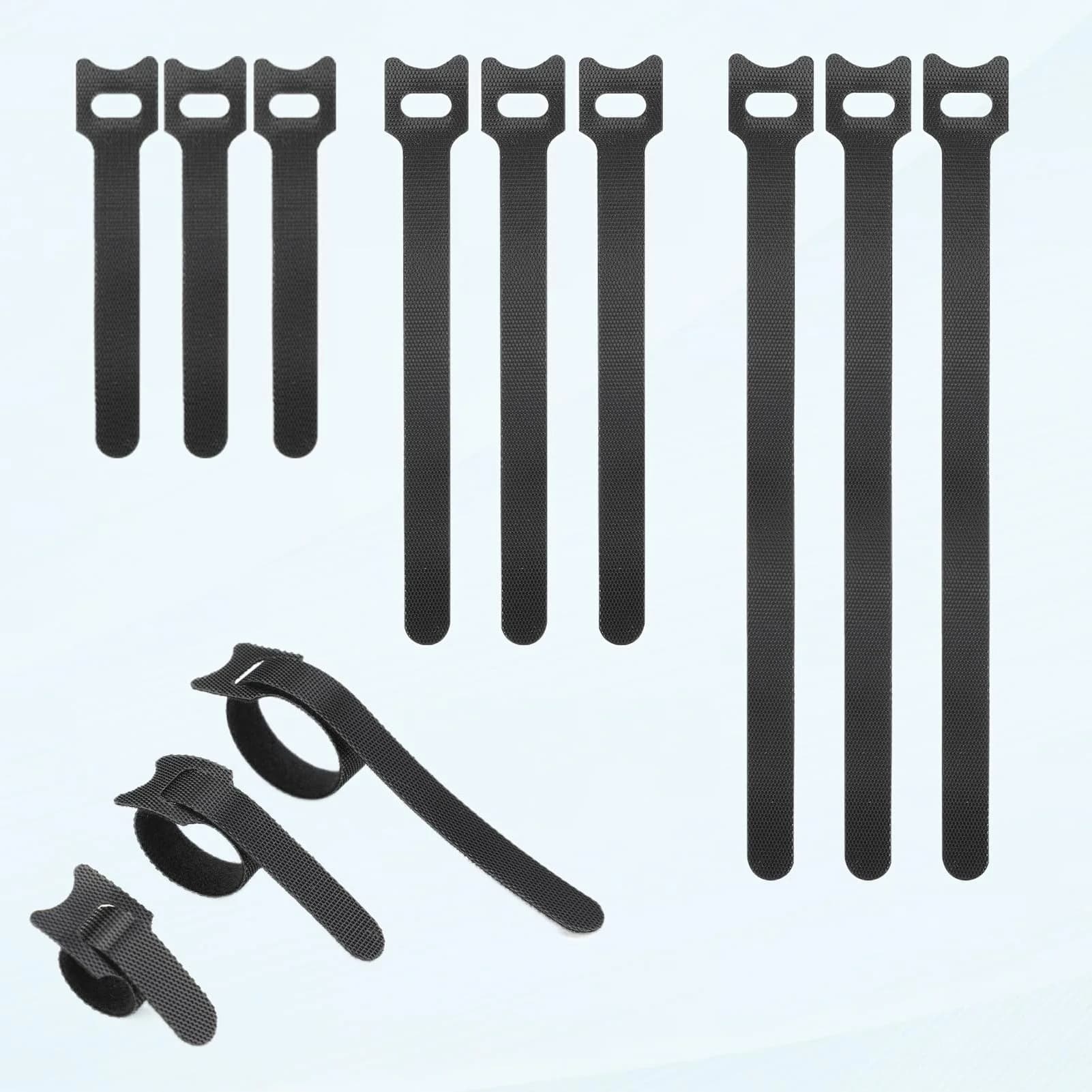 Cable Tie Organizers (Reusable Velcro, 50 pcs)
