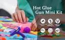 Mini Hot Glue Gun (with 20 Glue Sticks) 1